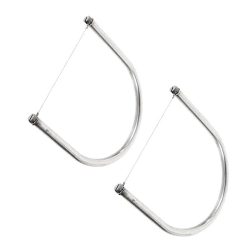 KOCKSHION 2 Stück Drahtwerkzeug für Töpferarbeiten Präziser Tonschneider mit Griff für DIY Projekte Tragbar und Langlebig für Kreative und Mud Skulpturen KOCKSHION 2 Stück Drahtwerkzeug für Töpferarbeiten Präziser Tonschneider mit Griff für DIY Projekte Tragbar und Langlebig für Kreative und Mud Skulpturen von KOCKSHION