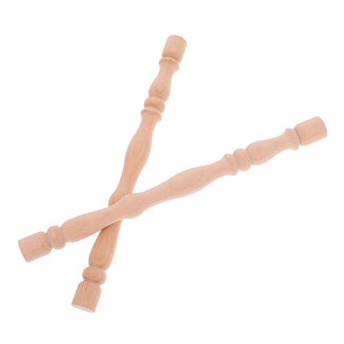 KOCKSHION 2stücke Holz Säule Römische Säule Massive Römische Holzsäulen Kleine Holzsäulen Fürs Haus Möbelbeine Säulenführung Fürs Haus von KOCKSHION