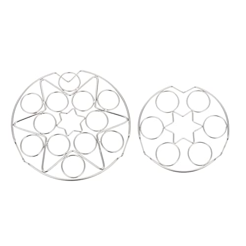 KOCKSHION 2 Stück Küchen Ei Dampfgestelle aus Multifunktionale Eierhalter für und Kochen Hitzebeständig für Haushalt KOCKSHION 2 Stück Küchen Ei Dampfgestelle aus Multifunktionale Eierhalter für und Kochen Hitzebeständig für Haushalt von KOCKSHION