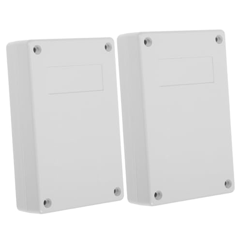 KOCKSHION 2 Stück Kunststoff Anschlussbox Stoßfestes Gehäuse für Elektronik Montagefreundlich Robustes Schutzgehäuse für Verdrahtung Elektrische Verteilerdose für Anspruchsvolle Umgebungen KOCKSHION 2 Stück Kunststoff Anschlussbox Stoßfestes Gehäuse für Elektronik Montagefreundlich Robustes Schutzgehäuse für Verdrahtung Elektrische Verteilerdose für Anspruchsvolle Umgebungen von KOCKSHION