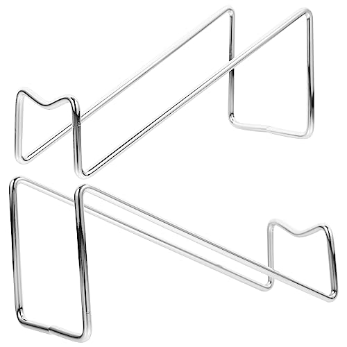 KOCKSHION 2 Stück Metall Weinflaschenhalter Weingestell aus für Tisch für Bars Restaurants und Zuhause Robustes Langlebiges Design für Aufgeräumte Küche von KOCKSHION