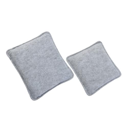 KOCKSHION 2 Stück Multi Funktion Filzunterlage Tragbare Nadelfilzmatte Hochtemperaturbeständig für Bastelprojekte Filzkissen von KOCKSHION