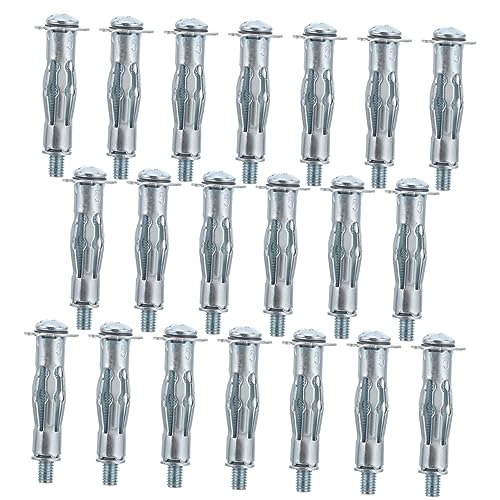 KOCKSHION 20 Stück Hohlraumdübel Expansion Schrauben für Gipskartonplatten Robuste Wandanker mit Gleichmäßiger Lastverteilung für Bilder und Gardinenschienen KOCKSHION 20 Stück Hohlraumdübel Expansion Schrauben für Gipskartonplatten Robuste Wandanker mit Gleichmäßiger Lastverteilung für Bilder und Gardinenschienen von KOCKSHION