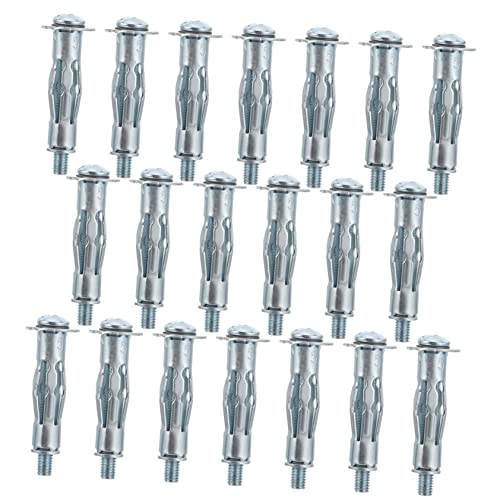 KOCKSHION 20 Stück Hohlraumdübel für Gipskartonplatten mit Expansionsbeinen zur Sicheren Befestigung von Bildern und Vorhängen für Trockenbauwände KOCKSHION 20 Stück Hohlraumdübel für Gipskartonplatten mit Expansionsbeinen zur Sicheren Befestigung von Bildern und Vorhängen für Trockenbauwände von KOCKSHION
