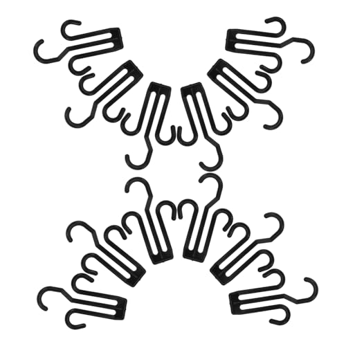 KOCKSHION 20 Stück Kunststoff Schuhhänger Praktische Schuhaufbewahrung für Hausschuhe und Sandalen Anbringen an Wänden oder Türen Design für von KOCKSHION