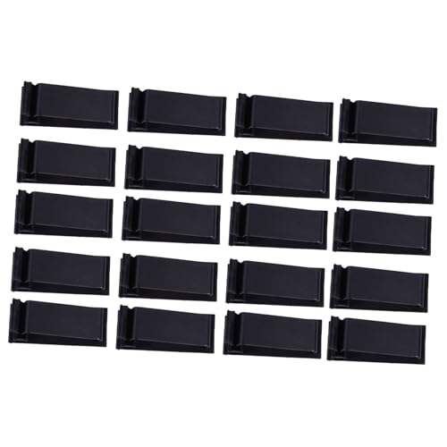 KOCKSHION 20 Stück Teiliges Selbstklebende Kabelhalter aus Strapazierfähigem Nylon Vielseitig Einsetzbar zur Kabelorganisation für Schreibtisch Büro und Auto Platzsparend und Einfach von KOCKSHION