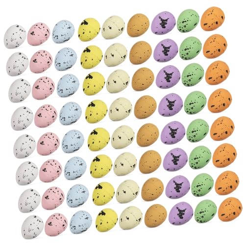 KOCKSHION 200 Stück Bunte Schaumstoff Ostereier DIY Deko für Ostern Leichte und Kompakte Eier für Kreative Bastelprojekte und Partybedarf Zubehör für Fröhliche Feiern KOCKSHION 200 Stück Bunte Schaumstoff Ostereier DIY Deko für Ostern Leichte und Kompakte Eier für Kreative Bastelprojekte und Partybedarf Zubehör für Fröhliche Feiern von KOCKSHION