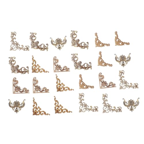 KOCKSHION Stück Vintage Barocke Papierrahmen Ecken Aufkleber für Scrapbooking und Diy Projekte Retro Dekoration für Notizbücher Fotoalben und Gästebücher KOCKSHION Stück Vintage Barocke Papierrahmen Ecken Aufkleber für Scrapbooking und Diy Projekte Retro Dekoration für Notizbücher Fotoalben und Gästebücher von KOCKSHION
