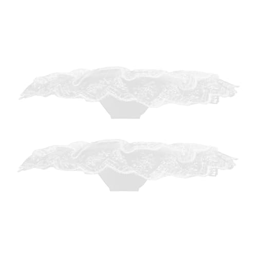 KOCKSHION 2Stücke Hochzeitsstrauß Kragen für Brautsträuße Dekorativer Blumenstraußhalter für Seiden und für Hochzeiten und Verlobungsfeiern KOCKSHION 2Stücke Hochzeitsstrauß Kragen für Brautsträuße Dekorativer Blumenstraußhalter für Seiden und für Hochzeiten und Verlobungsfeiern von KOCKSHION