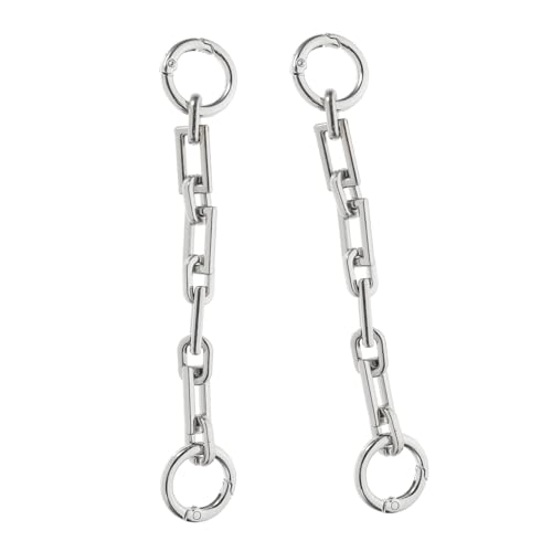 KOCKSHION 2stücke Metallkette Tasche Verlängerung Schultergurt Eleganter Handtaschen Zubehör Praktische Kettenverlängerung Für Mehr Komfort Und Stil von KOCKSHION