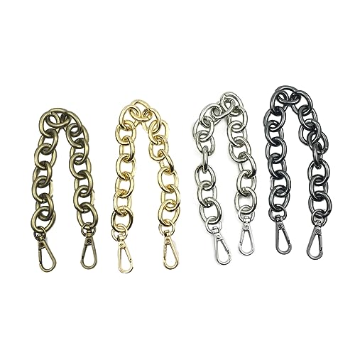 KOCKSHION 2stücke Ersatz-eisenkette Handtaschengriffzubehör Antik Taschengurtzubehör Für Handtaschen Und Koffer Langlebig Und Einfach Zu Montieren Bronze von KOCKSHION