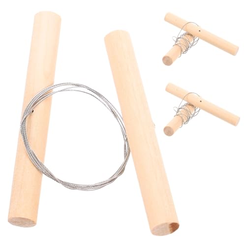 KOCKSHION 3stücke Stahl Draht Schneidewerkzeug Hand Schlamm Cutter Holz Griff DIY Werkzeuge Keramikherstellung Käse Teig Skulpturen Zubehör Knickfester von KOCKSHION