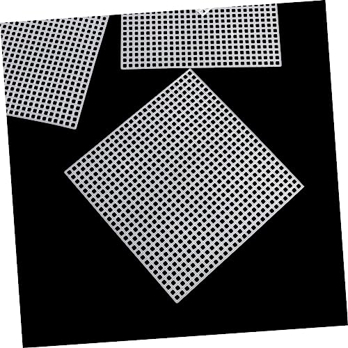 KOCKSHION 30 Stück Teiliges DIY Kunststoff Mesh Weiß Stabil Vielseitig Schneidbar Für Kreuzstich Stricken Häkeln Bastelprojekte KOCKSHION 30 Stück Teiliges DIY Kunststoff Mesh Weiß Stabil Vielseitig Schneidbar Für Kreuzstich Stricken Häkeln Bastelprojekte von KOCKSHION