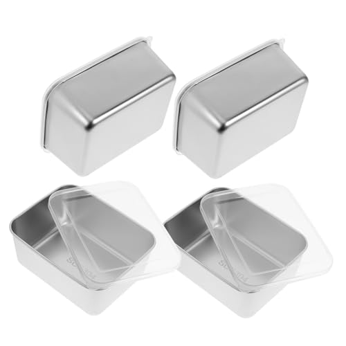 KOCKSHION 4 Stück Kleine Frischhaltedosen für Kühlschrank Luftdichte Boxen zur Aufbewahrung von Lebensmitteln Stapelbar und Platzsparend für Gemüse und Trockenwaren KOCKSHION 4 Stück Kleine Frischhaltedosen für Kühlschrank Luftdichte Boxen zur Aufbewahrung von Lebensmitteln Stapelbar und Platzsparend für Gemüse und Trockenwaren von KOCKSHION