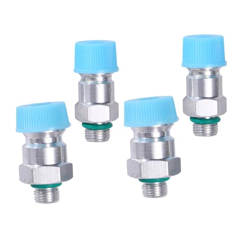 KOCKSHION 4 Stück Teiliges Refilling Ventil für Auto Klimaanlage Hochdruck und Niederdruckanschluss Einfache Installation Langlebig und Ölbeständig Geeignet für Kühlsysteme Zufällige Farbe KOCKSHION 4 Stück Teiliges Refilling Ventil für Auto Klimaanlage Hochdruck und Niederdruckanschluss Einfache Installation Langlebig und Ölbeständig Geeignet für Kühlsysteme Zufällige Farbe von KOCKSHION