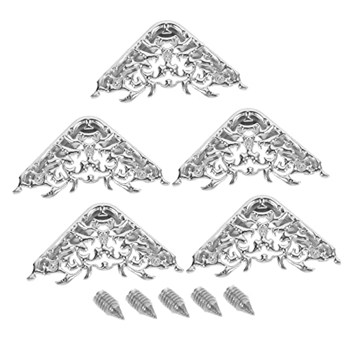 KOCKSHION 5stücke Eckenschutz Aus Metall Für Handtaschen Taschen Metallecken Schutz DIY-Material Für Geldbörsen Ecke KOCKSHION 5stücke Eckenschutz Aus Metall Für Handtaschen Taschen Metallecken Schutz DIY-Material Für Geldbörsen Ecke von KOCKSHION