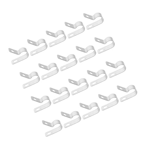 KOCKSHION 50 Stück Teiliges Edelstahl Kabelklemmen R Förmige Drahtclips Kabelhalter für Wandmontage Robuste Kabelbefestigung zur Ordentlichen Kabelführung und Zugentlastung Einfache KOCKSHION 50 Stück Teiliges Edelstahl Kabelklemmen R Förmige Drahtclips Kabelhalter für Wandmontage Robuste Kabelbefestigung zur Ordentlichen Kabelführung und Zugentlastung Einfache von KOCKSHION