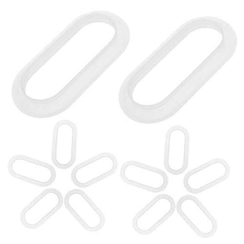 KOCKSHION 50 Stück Transparente Kunststoff Griffe für Umzugskartons Wiederverwendbare und Tragbare Lösung für Lagerung und Transport von Kartons KOCKSHION 50 Stück Transparente Kunststoff Griffe für Umzugskartons Wiederverwendbare und Tragbare Lösung für Lagerung und Transport von Kartons von KOCKSHION