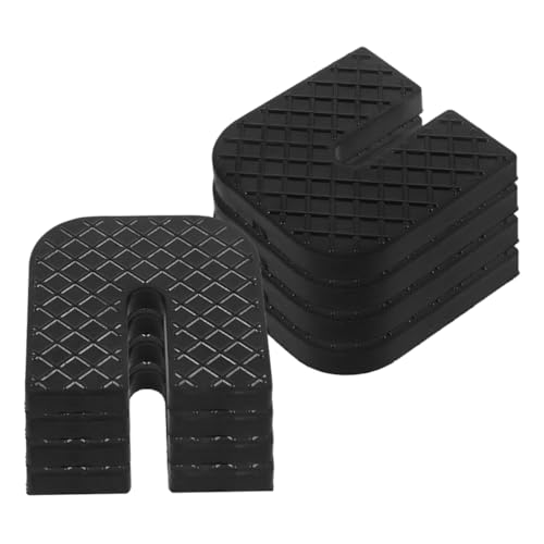 KOCKSHION 8 Stück Geräuschdichtes Pad Anti-Vibrations-Isolationspads Möbelmatten Anti -Vibrationspads für Waschmaschine Antivibrationsmatten stoßdämpfende Matte Stoßdämpferpad Gummi Schwarz KOCKSHION 8 Stück Geräuschdichtes Pad Anti-Vibrations-Isolationspads Möbelmatten Anti -Vibrationspads für Waschmaschine Antivibrationsmatten stoßdämpfende Matte Stoßdämpferpad Gummi Schwarz von KOCKSHION