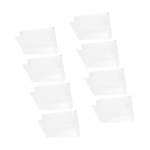 KOCKSHION 8 Stück Retro Aufbewahrungsbox Transparente Organizer Multifunktionale Box für Musik und Notizen Platzsparend und Nostalgisch KOCKSHION 8 Stück Retro Aufbewahrungsbox Transparente Organizer Multifunktionale Box für Musik und Notizen Platzsparend und Nostalgisch von KOCKSHION