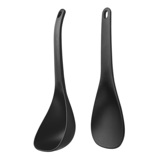 KOCKSHION Antihaft Reisflipper und Suppenlöffel Vielseitige Servierlöffel für Zuhause und Gastronomie für Suppen Porridge und Desserts Spülmaschinenfest von KOCKSHION