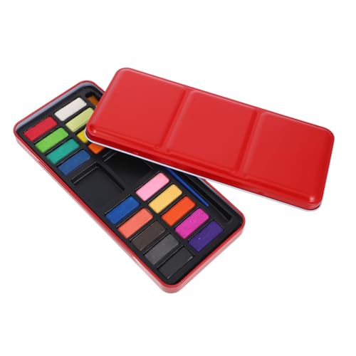 KOCKSHION Aquarellfarben Starter-aquarell-kit Tragbares Aquarell -kit Reise-aquarell-farbset Abwaschbares Lackset Zeichnungs-aquarell-kit Zeichnungsmittel Aquarellfarbe Mit Reiseetui Eisen KOCKSHION Aquarellfarben Starter-aquarell-kit Tragbares Aquarell -kit Reise-aquarell-farbset Abwaschbares Lackset Zeichnungs-aquarell-kit Zeichnungsmittel Aquarellfarbe Mit Reiseetui Eisen von KOCKSHION