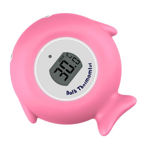 KOCKSHION Badewasser Thermometer Fischform Elektronisches für Badewanne Pool und LED Anzeige für Optimale KOCKSHION Badewasser Thermometer Fischform Elektronisches für Badewanne Pool und LED Anzeige für Optimale von KOCKSHION