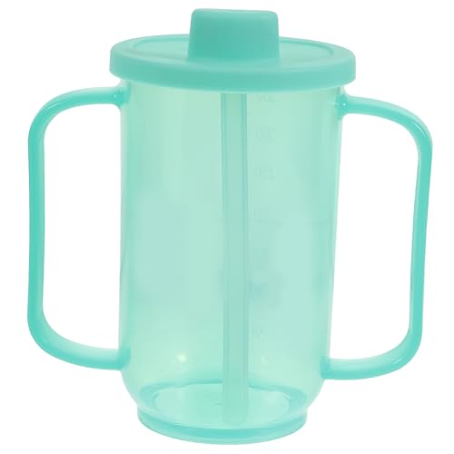 KOCKSHION Convalescent Feeding Cup Für Senioren Wasserdichter Trinkbecher Mit Anti-überlauf-funktion Für Bettlägerige Patienten Und Personen Mit Schluckbeschwerden - Und Leicht Zu von KOCKSHION