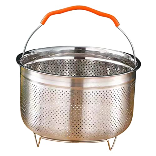 KOCKSHION Dampfgarer Einsatz für Kochtöpfe Dampfbasket für Gemüse Reis Eier Hochwertiger Langlebiger Dämpfkorb mit Hitzeschutz für Dim Sum Fisch und Professionelle Verarbeitung für KOCKSHION Dampfgarer Einsatz für Kochtöpfe Dampfbasket für Gemüse Reis Eier Hochwertiger Langlebiger Dämpfkorb mit Hitzeschutz für Dim Sum Fisch und Professionelle Verarbeitung für von KOCKSHION