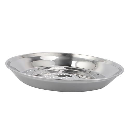KOCKSHION Dampfgarer mit Löchern Steamer Rack für Wok zum Dämpfen von Gemüse Fisch und Rostfrei und Spülmaschinengeeignet von KOCKSHION
