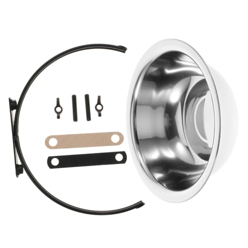 KOCKSHION Edelstahl Hund Napf Hängend Auslaufsicher Robuster Trinknapf für Hunde Katzen Käfig Befestigung Tropfgeschützt Bpa frei Pflegeleicht KOCKSHION Edelstahl Hund Napf Hängend Auslaufsicher Robuster Trinknapf für Hunde Katzen Käfig Befestigung Tropfgeschützt Bpa frei Pflegeleicht von KOCKSHION