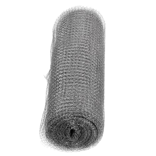 KOCKSHION Edelstahlgewebe Drahtnetz Flexibel Rostfrei Schutzgitter gegen Nagetiere Rattenabwehr Luftdurchlässiges Maschendrahtnetz für Pflanzenschutz und Lüftungsschlitze von KOCKSHION