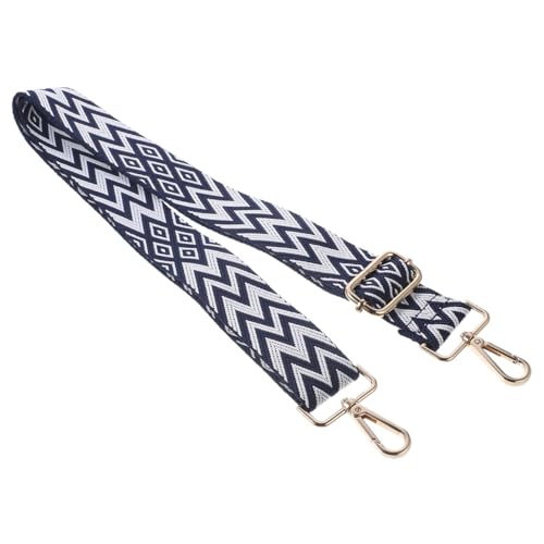 KOCKSHION 1stück Titel Verstellbarer Ethno-Stil Schultergurt Aus Taschenriemen Farbenfroher Handgefertigter Trageriemen Für Handtaschen Und Umhängetaschen von KOCKSHION