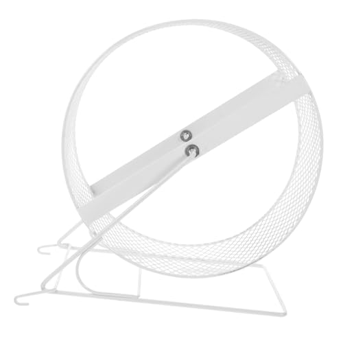 KOCKSHION Hamster Laufrad aus Eisen mit Halterung Vielseitiges Kleintier für Hamster Igel Eichhörnchen und Zwerghamster Fördert Bewegung und Gesundheit KOCKSHION Hamster Laufrad aus Eisen mit Halterung Vielseitiges Kleintier für Hamster Igel Eichhörnchen und Zwerghamster Fördert Bewegung und Gesundheit von KOCKSHION