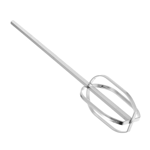 KOCKSHION Handmixer Rührbesen Aufsätze Robuster Schneebesen Ersatz für Handmixer Kompatibel mit Handbohrmaschine Verlängerte Rührstäbe für Teig Tahini Fleischmischung Wiederverwendbar von KOCKSHION
