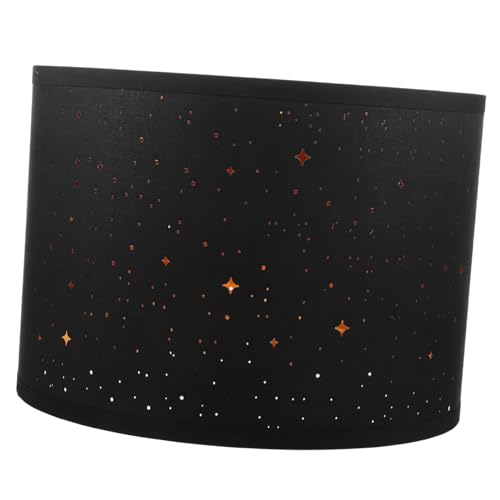 KOCKSHION Haushalt Licht Schatten tischlampe lampenschirm verschleißfester Lichtschirm Tischlicht leuchter schreibtisch lampe einfache Lichtabdeckung kleiner heller Schirm Gekämmtes TC-Tuch von KOCKSHION