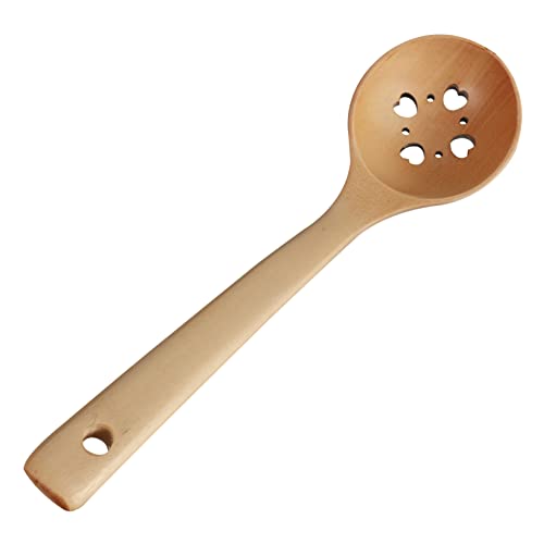 KOCKSHION Herzform Holzlöffel Langer Griff Vielseitig Einsetzbar für Suppen Kochen und für Küche und Zuhause Leicht zu Reinigen und Pflegen Langlebig und von KOCKSHION