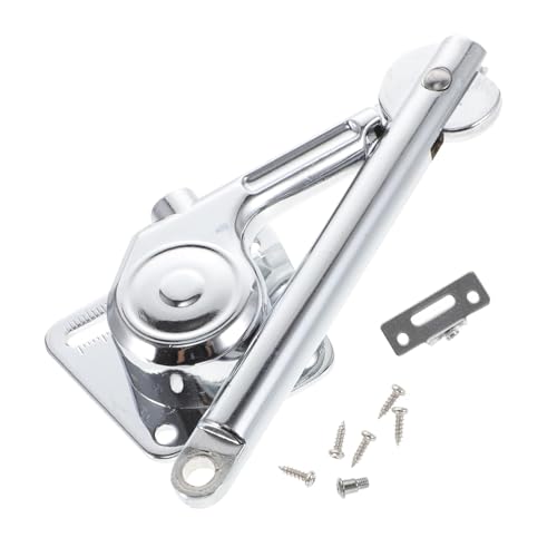 KOCKSHION Hydraulische Unterstützungsschiene für Küchenschrank Klappdeckel mit Soft close dämpfung Kompakte Gasdruckfeder für Sanftes Schließen Links Montierbarer Flügeltür stützmechanismus von KOCKSHION