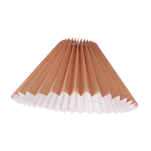 KOCKSHION Plissee Lampenschirm aus Stoff Stabile Eisenhalterung Langlebiger Lampenüberzug für Wohnzimmer Schlafzimmer Vielseitiger Ersatzschirm für Hängende Deckenlampen Modernes Design KOCKSHION Plissee Lampenschirm aus Stoff Stabile Eisenhalterung Langlebiger Lampenüberzug für Wohnzimmer Schlafzimmer Vielseitiger Ersatzschirm für Hängende Deckenlampen Modernes Design von KOCKSHION