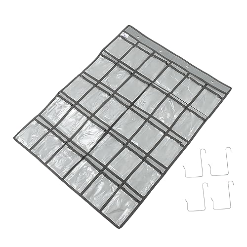 KOCKSHION Praktische Fächer Hängende Aufbewahrungstasche für Tür Wand Organizer für Schlüssel Handys und Kleinteile Haken für Zuhause und Büro KOCKSHION Praktische Fächer Hängende Aufbewahrungstasche für Tür Wand Organizer für Schlüssel Handys und Kleinteile Haken für Zuhause und Büro von KOCKSHION