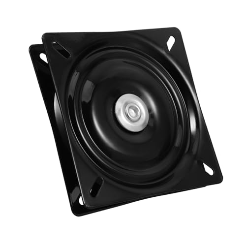 KOCKSHION Quadratischer Drehstuhl mit Drehmechanismus Robuster Barhocker Basis für Möbel und Bootssitze Lackiert für Haushalte und Gastronomie von KOCKSHION