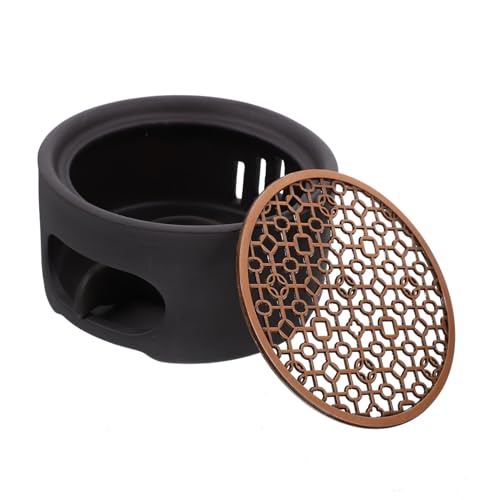 KOCKSHION Retro Edelstahl Teekannenwärmer mit Teelicht Stövchen Stabiler Rutschfester Teekannen Heizer für Tee Kaffee und Milch Vielseitiges Warmhaltegerät als Dekorative Tischdeko KOCKSHION Retro Edelstahl Teekannenwärmer mit Teelicht Stövchen Stabiler Rutschfester Teekannen Heizer für Tee Kaffee und Milch Vielseitiges Warmhaltegerät als Dekorative Tischdeko von KOCKSHION