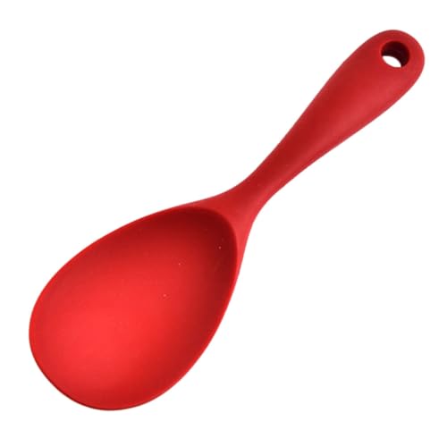 KOCKSHION Roter Silikon Reislöffel Antihaftbeschichtet Hitzebeständig Multifunktionaler Küchenhelfer Leicht zu Reinigen Lebensmittelecht Stilvolles Design als für Familie und Freunde KOCKSHION Roter Silikon Reislöffel Antihaftbeschichtet Hitzebeständig Multifunktionaler Küchenhelfer Leicht zu Reinigen Lebensmittelecht Stilvolles Design als für Familie und Freunde von KOCKSHION