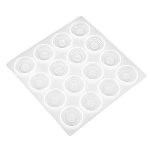 KOCKSHION Silikon Wachsversiegelung Pad Silikonform für Wachssiegel Transparent für DIY Einladungen und Kunsthandwerk Leicht und Tragbar Einfach der Anwendung von KOCKSHION