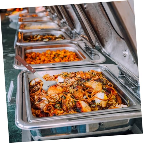 KOCKSHION Teiliges Servierlöffel Edelstahl mit Holzgriff Langlebige Geschlitzte und Glatte Küchenutensilien für Buffet Bankett und Tägliches Servieren Küche KOCKSHION Teiliges Servierlöffel Edelstahl mit Holzgriff Langlebige Geschlitzte und Glatte Küchenutensilien für Buffet Bankett und Tägliches Servieren Küche von KOCKSHION