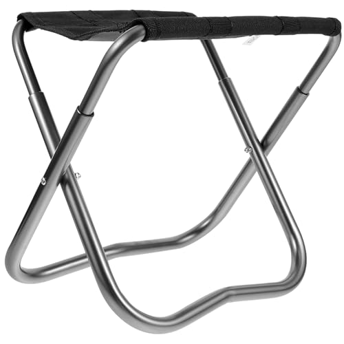 KOCKSHION Tragbarer Klappstuhl aus Stabiler Campinghocker für Erwachsene für Outdoor Aktivitäten Strand und Angeln Leicht und Platzsparend von KOCKSHION
