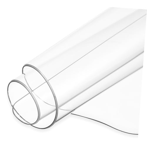 KOCKSHION Transparente Tischunterlage PVC Tischschutz für Esstisch Schreibtischunterlage Rutschfest und Kratzfest Leicht zu Reinigen und Pflegeleicht für Zuhause und Büro KOCKSHION Transparente Tischunterlage PVC Tischschutz für Esstisch Schreibtischunterlage Rutschfest und Kratzfest Leicht zu Reinigen und Pflegeleicht für Zuhause und Büro von KOCKSHION