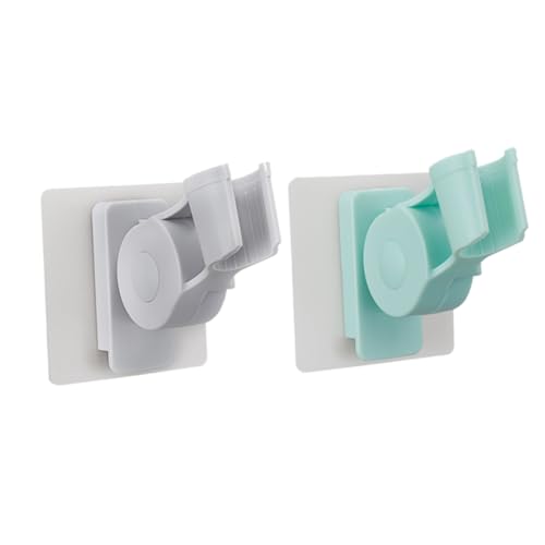 KOCKSHION Verstellbarer Wandhalter Duschkopfhalterung Ohne Bohren Abs Sprinkler Rack Für Handbrause Geeignet Für Familie Badezimmer Organizer von KOCKSHION