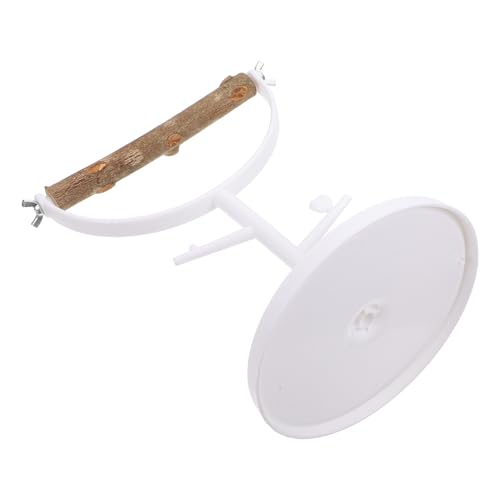KOCKSHION Vogel Sitzstange Holz mit Kunststoffbasis Vogeltrainingsspielzeug für Papageien Kauspielzeug Standplatz für Vögel Vielseitig als Trainings Dekorationsständer Geeignet KOCKSHION Vogel Sitzstange Holz mit Kunststoffbasis Vogeltrainingsspielzeug für Papageien Kauspielzeug Standplatz für Vögel Vielseitig als Trainings Dekorationsständer Geeignet von KOCKSHION