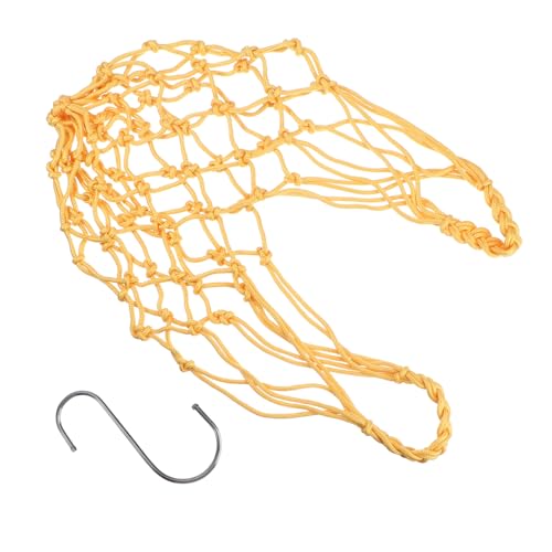 KOCKSHION Vogelfutternetz aus Nylon und Edelstahl Langlebiger Futterbeutel für Papageien Hühner und Geflügel Einfach zu Befestigen Geeignet für Haustier Bauernhoffütterung Gelb mit Haken KOCKSHION Vogelfutternetz aus Nylon und Edelstahl Langlebiger Futterbeutel für Papageien Hühner und Geflügel Einfach zu Befestigen Geeignet für Haustier Bauernhoffütterung Gelb mit Haken von KOCKSHION